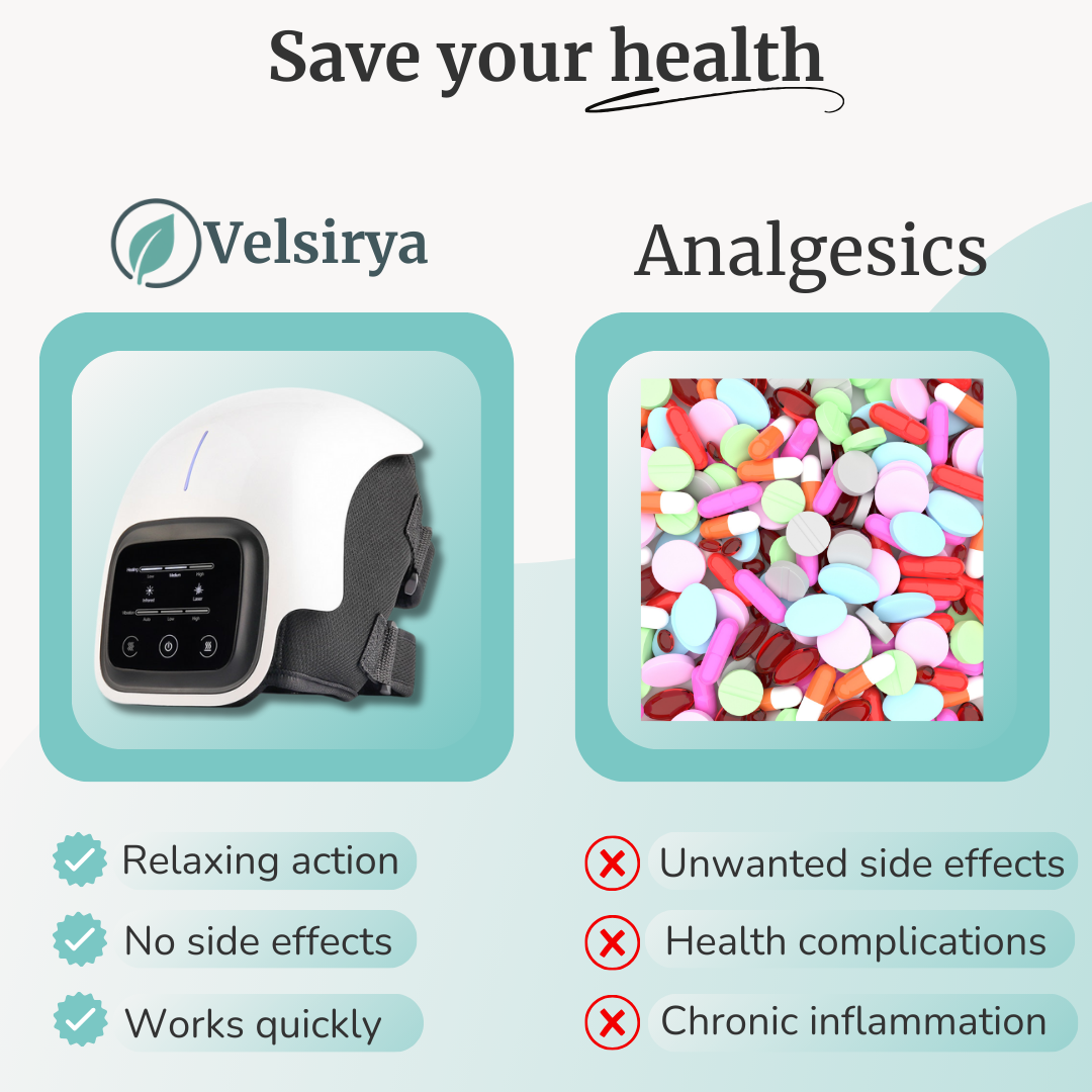 Velsirya® | Cordless Knee Massager