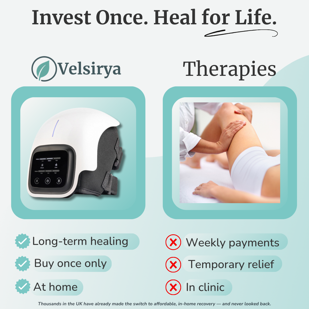Velsirya® | Cordless Knee Massager